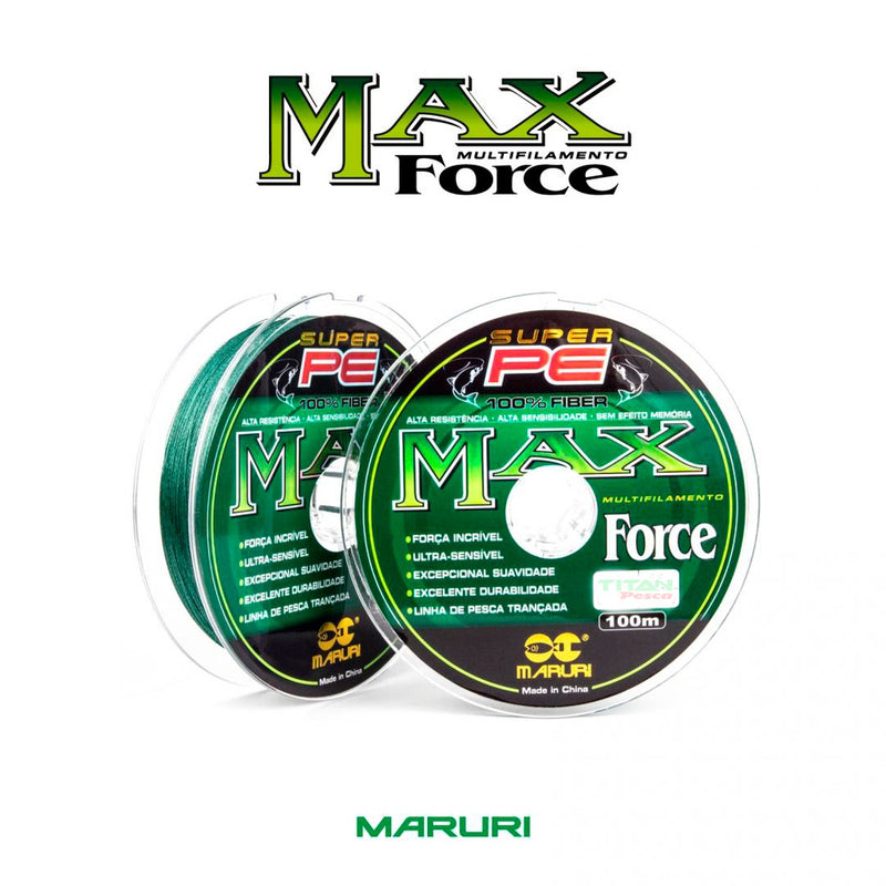 Linha Multifilamento 4x Maruri Max Force